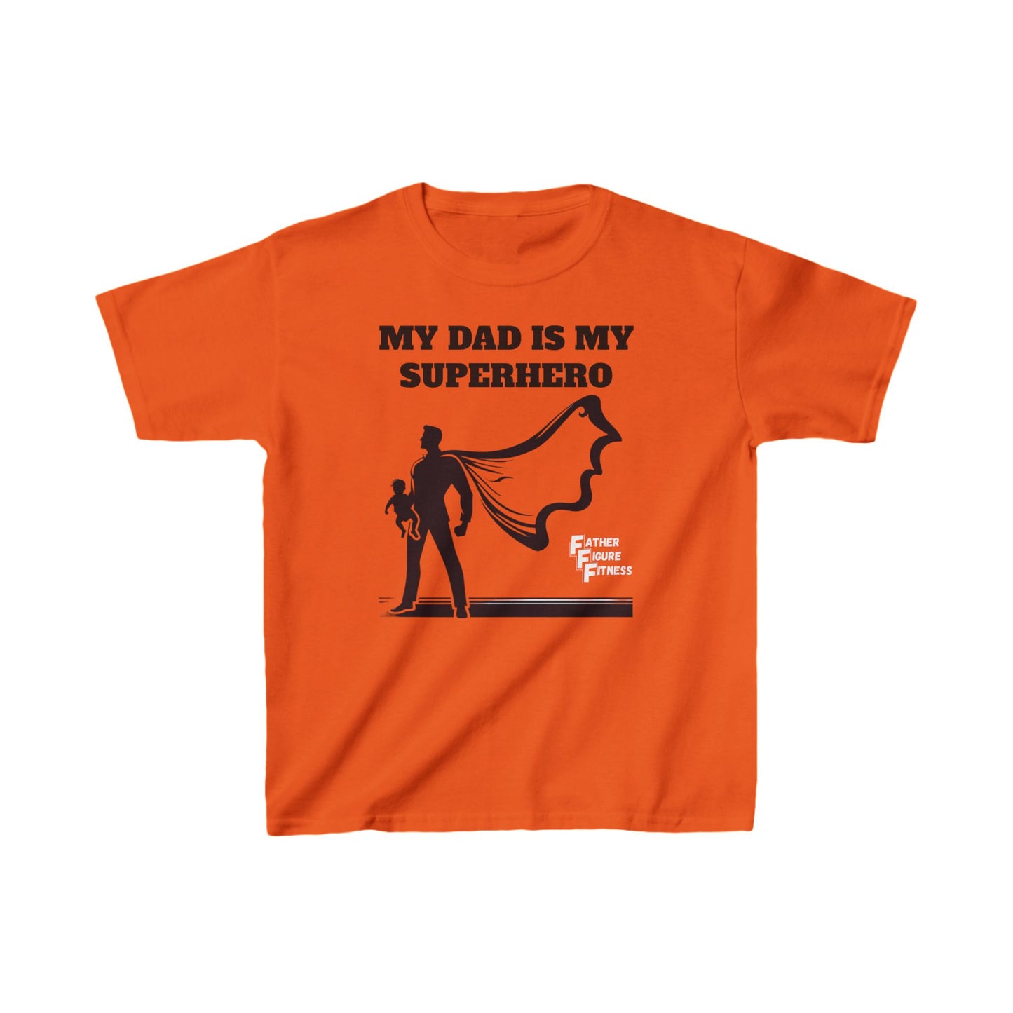 My Dad is a superhero - Kids Heavy Cotton™ Tee