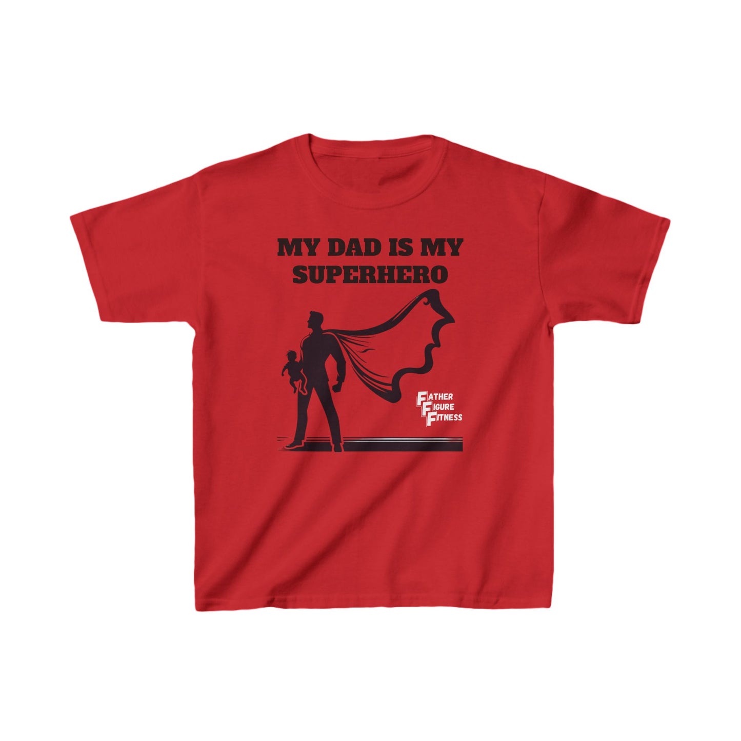 My Dad is a superhero - Kids Heavy Cotton™ Tee