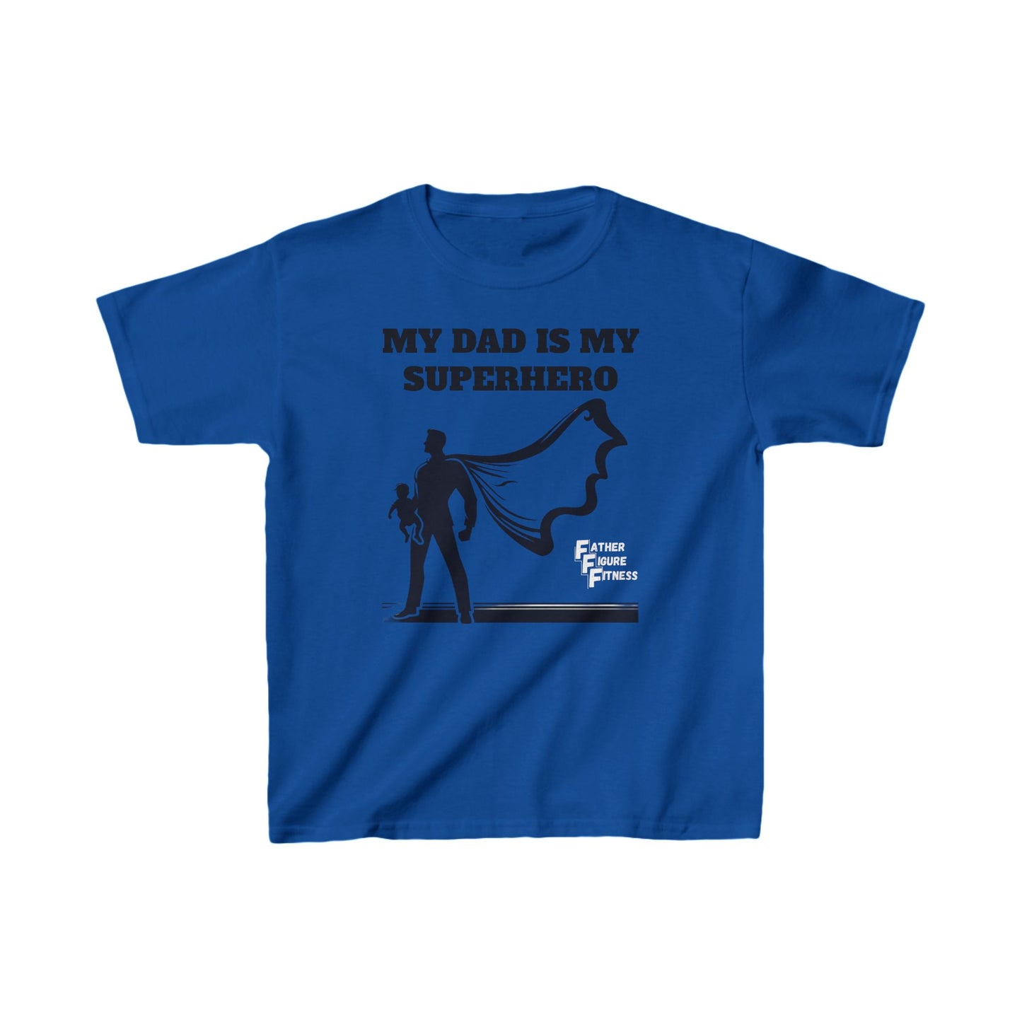 My Dad is a superhero - Kids Heavy Cotton™ Tee