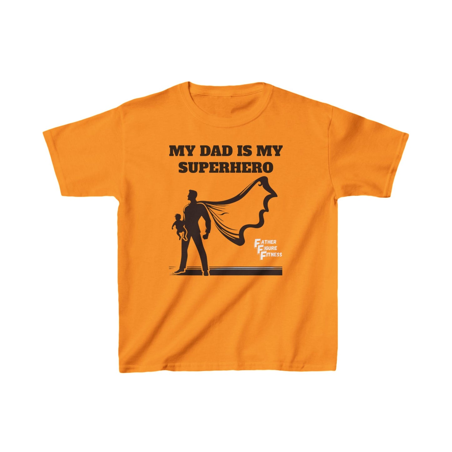 My Dad is a superhero - Kids Heavy Cotton™ Tee