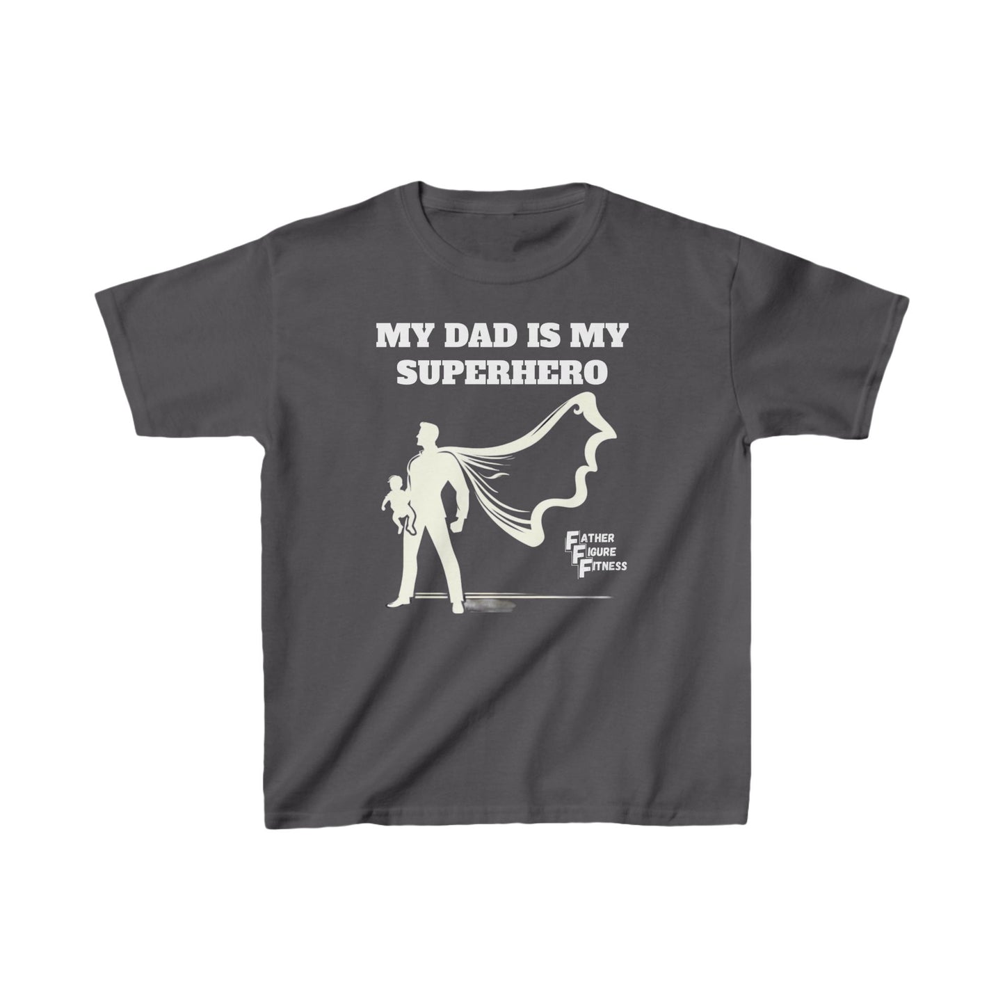 My Dad is a superhero - Kids Heavy Cotton™ Tee