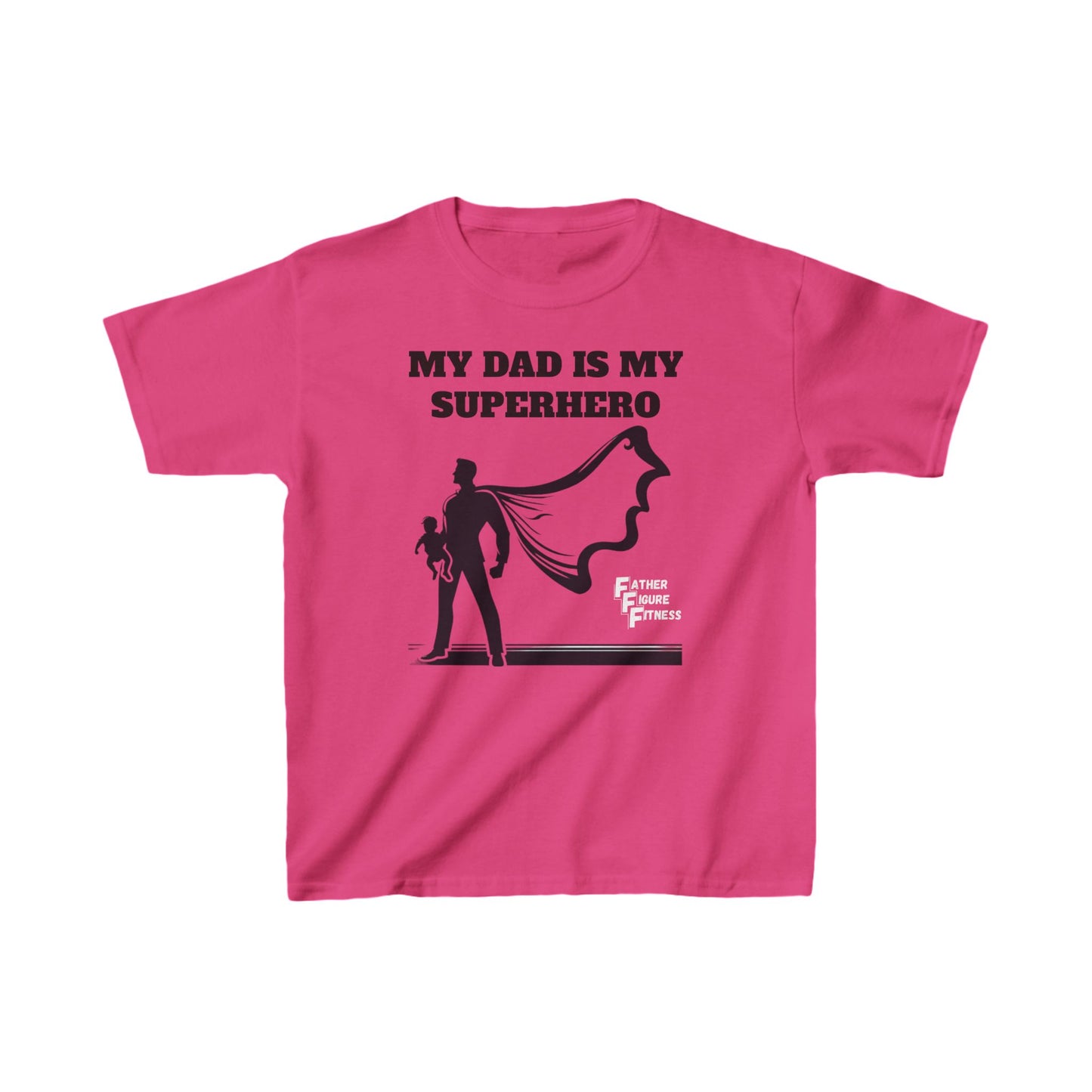My Dad is a superhero - Kids Heavy Cotton™ Tee