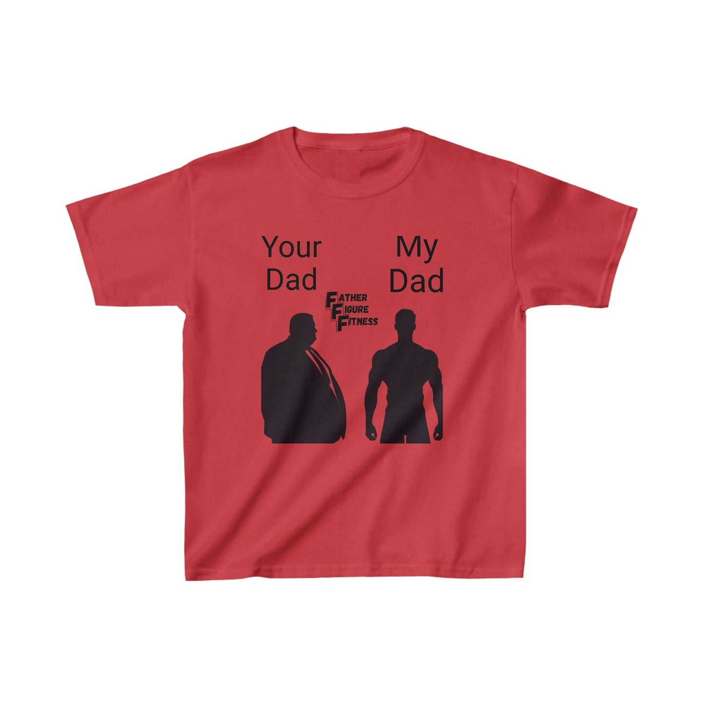 Kids Heavy Cotton™ Tee My Dad vs Your Dad