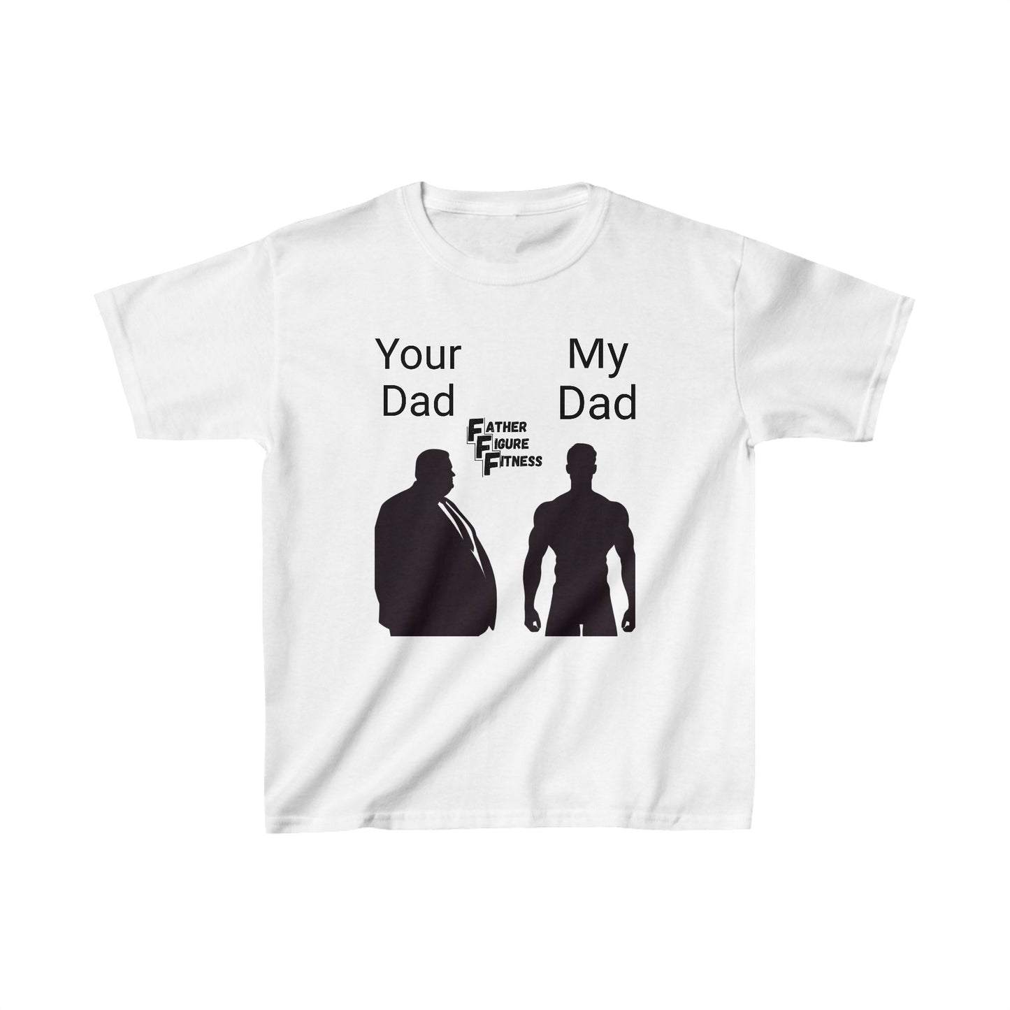 Kids Heavy Cotton™ Tee My Dad vs Your Dad