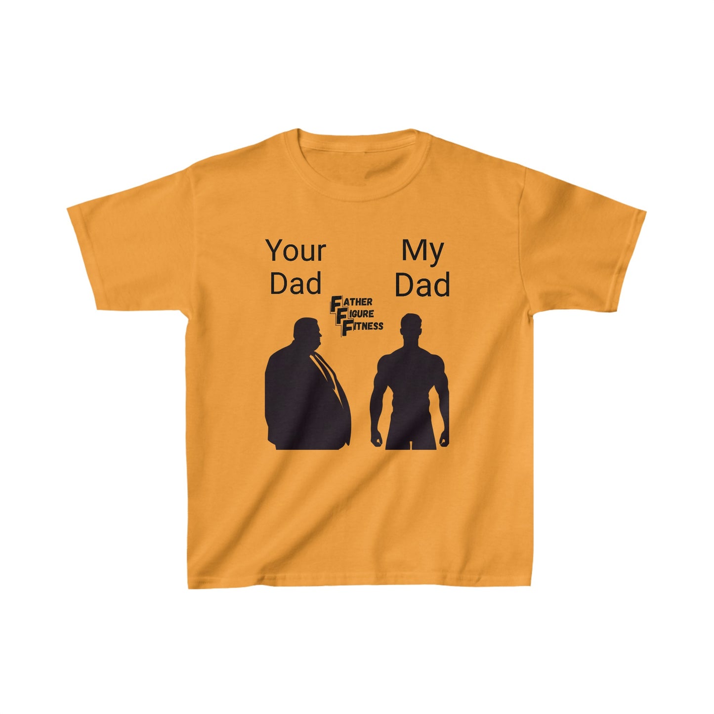 Kids Heavy Cotton™ Tee My Dad vs Your Dad