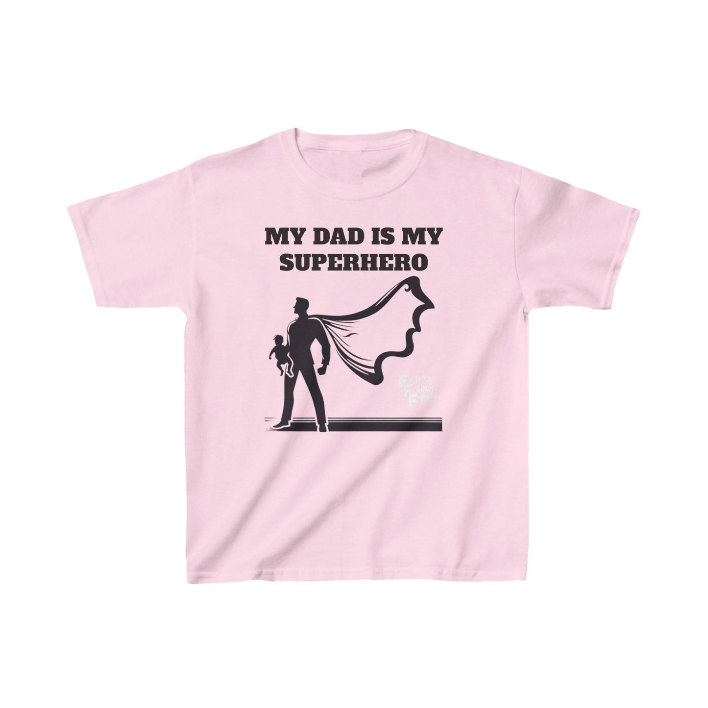 My Dad is a superhero - Kids Heavy Cotton™ Tee