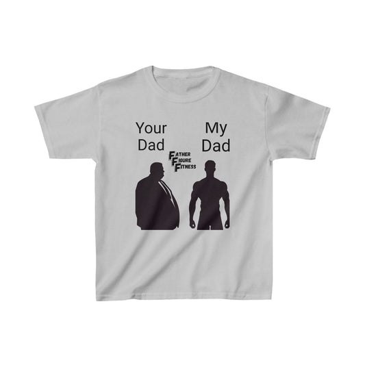 Kids Heavy Cotton™ Tee My Dad vs Your Dad