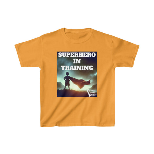 Super Hero in Training - Kids Heavy Cotton™ Tee