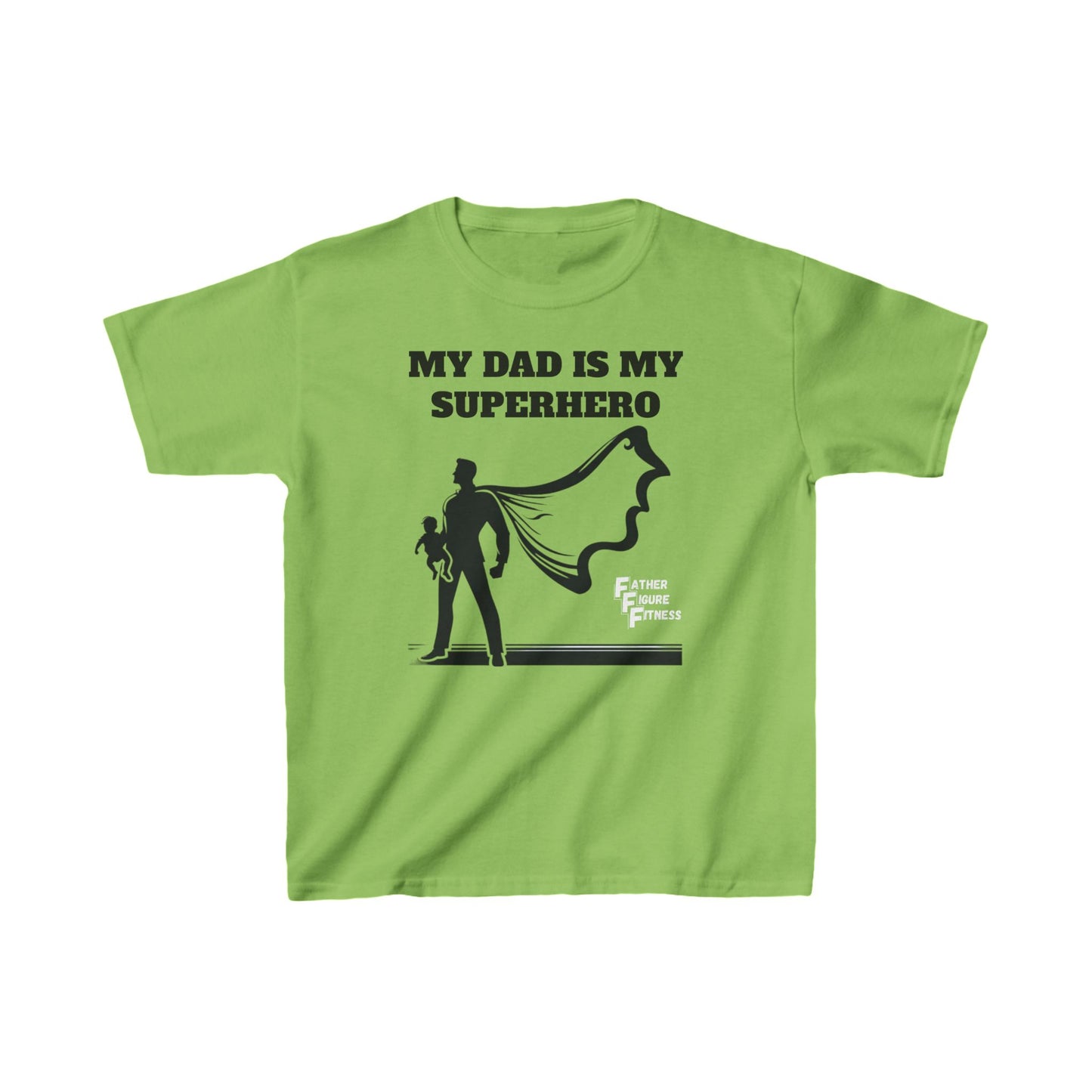 My Dad is a superhero - Kids Heavy Cotton™ Tee
