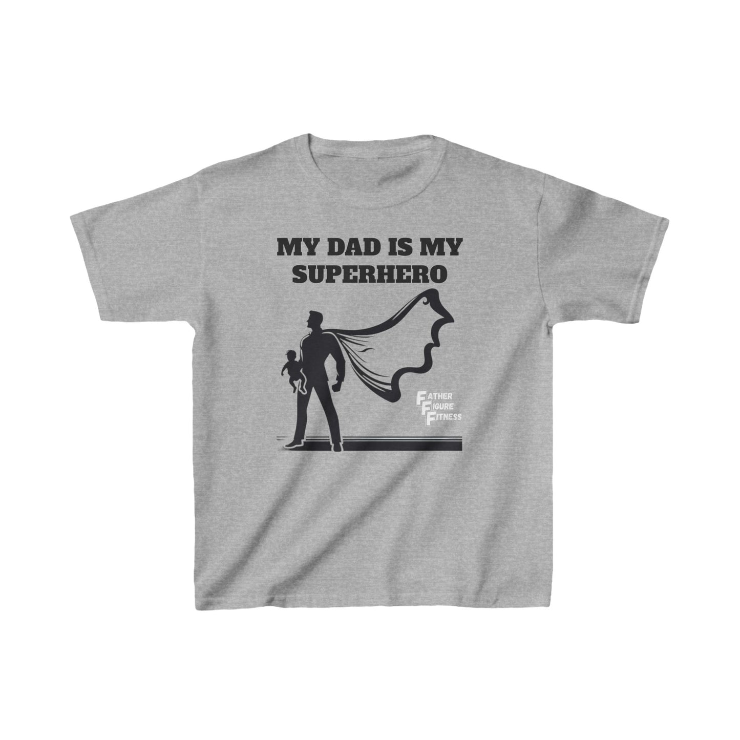 My Dad is a superhero - Kids Heavy Cotton™ Tee